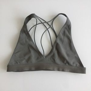 SOLD Lululemon Strappy Bralette Yoga Sage Green